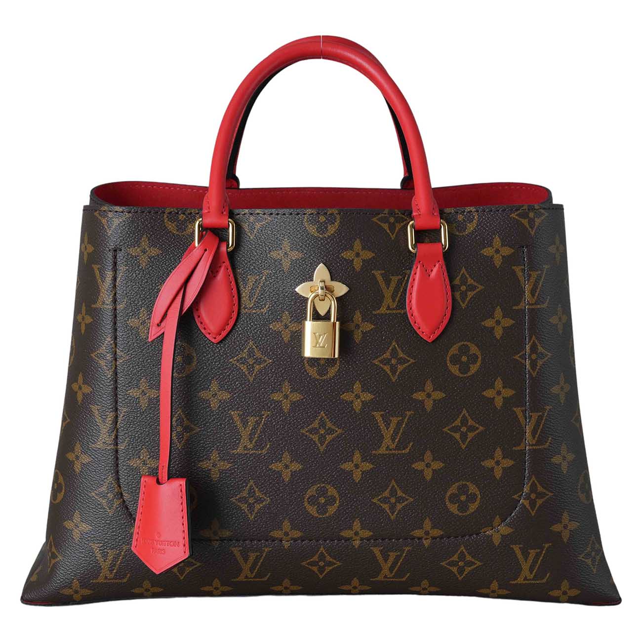LOUIS VUITTON(USED)루이비통 M43553 모노그램 플라워 토트 겸 숄더백